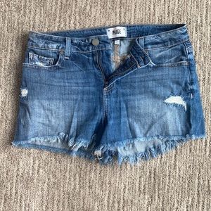 Paige Denim Cutoff Shorts